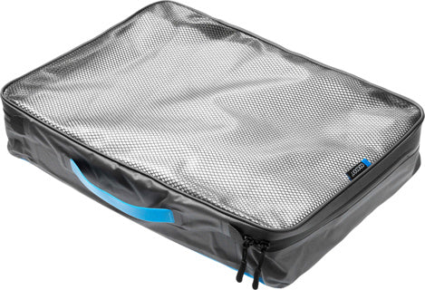 X Large Packing Cube with Laminated Net Top - Grey/Blue
