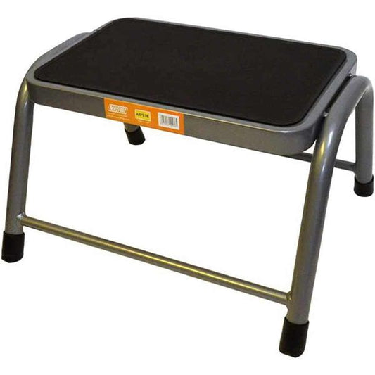 Einzelne Caravan-Stufe aus Stahl mit rutschfester Stufe