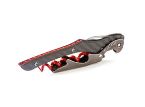 Tire-bouchon Farfalli Fibra - Fibre de Carbone Rouge