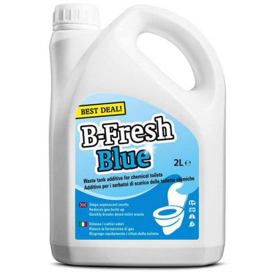 B-Fresh 2 Liter blaue Toilettenflüssigkeit