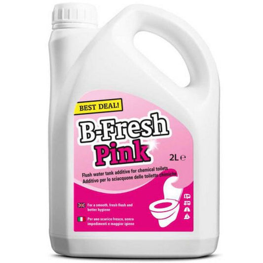 B-Fresh 2 Liter rosa Toilettenspüler
