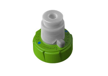 FlipBelt Arc Water Bottle White/Green 6oz