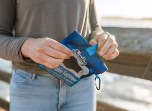 Masque réutilisable ChicoBag - Bleu classique