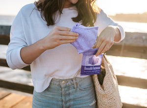 Masque réutilisable ChicoBag - Lavande Lune