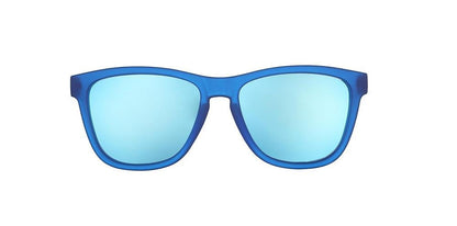 Goodr Sunglasses - Reginald The Unicorn`s Unicolors - Falkor's Fever Dream - Blue with Blue Lens
