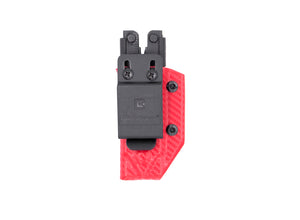 Gaine Kydex Clip &amp; Carry : Gerber MP600 - Fibre de carbone rouge