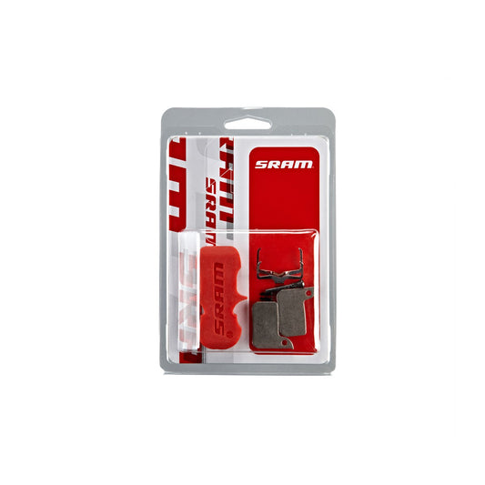 SRAM DISC BRAKE PADS - ASYMMETRIC ORGANIC/ALUMINUM (QUIET/LIGHT) – MONOBLOCK - SRAM HYDRAULIC ROAD DISC, LEVEL A1 (2017-2019)