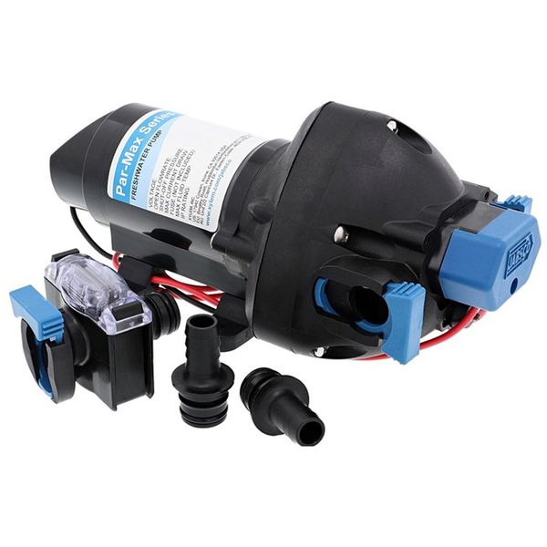 Jabsco Xylem Par-Max 2 Süßwasser-Förderpumpe, 12 V, 2 gpm (7,6 l/min), 35 psi