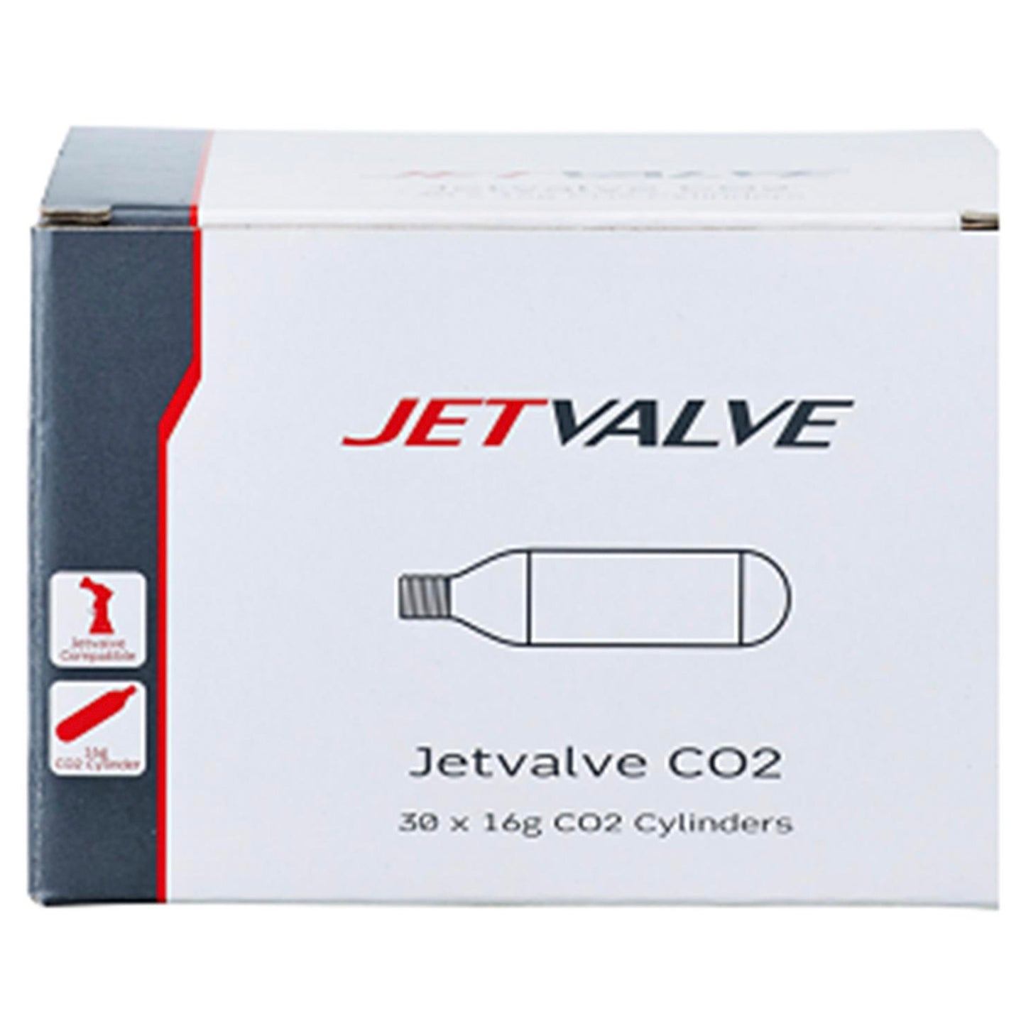 WEDTITE JETVALVE 16G CO2-ZYLINDER X30