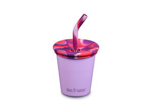 Klean Kanteen Kid Cup w/ Straw 296ml - Crocus Petal