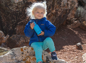 Klean Kanteen Kid Narrow Classic w/ Sippy Cap 355ml - Hawaiian Ocean