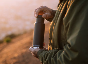 Klean Kanteen Insulated Narrow Classic w/Loop Cap 355ml - Black