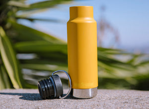 Klean Kanteen Insulated Narrow Classic w/Loop Cap 355ml - Marigold