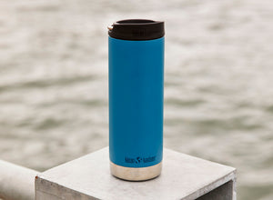 Klean Kanteen Insulated TKWide w/ Café Cap 473ml - Real Teal