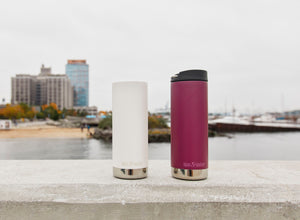 Klean Kanteen Insulated TKWide w/ Café Cap 473ml - Tofu