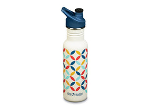 Klean Kanteen Narrow Classic w/ Sport Cap 532ml - Retro Dot