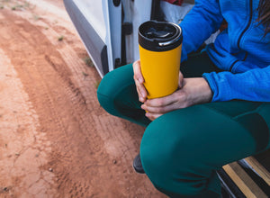 Klean Kanteen Insulated TKWide w/ Café Cap 592ml - Marigold