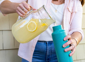 Klean Kanteen Insulated Classic w/ Pour Through Cap 750ml - Porcelain Green