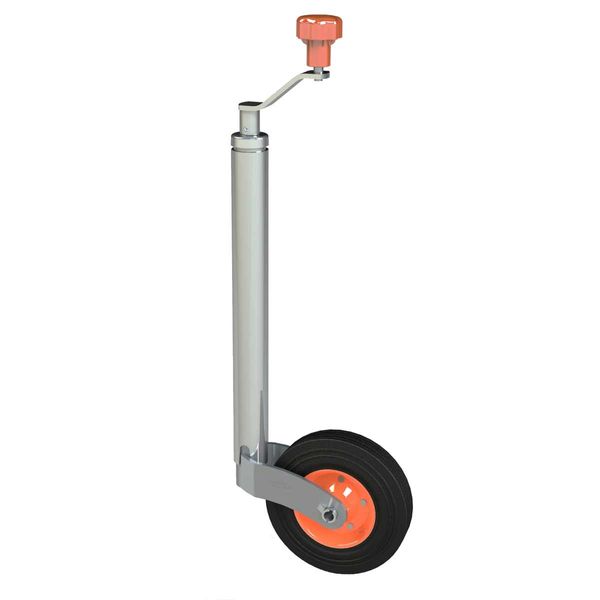 Kartt Turn-Lok Jockey Wheel (48mm Shaft, 200 x 50mm Wheel)