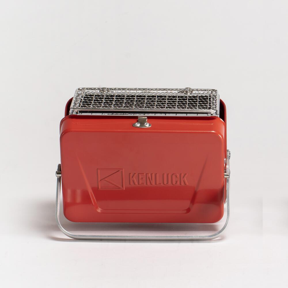 Kenluck MINI Grill / BBQ – Hammertone - LUCKY GLOSS RED