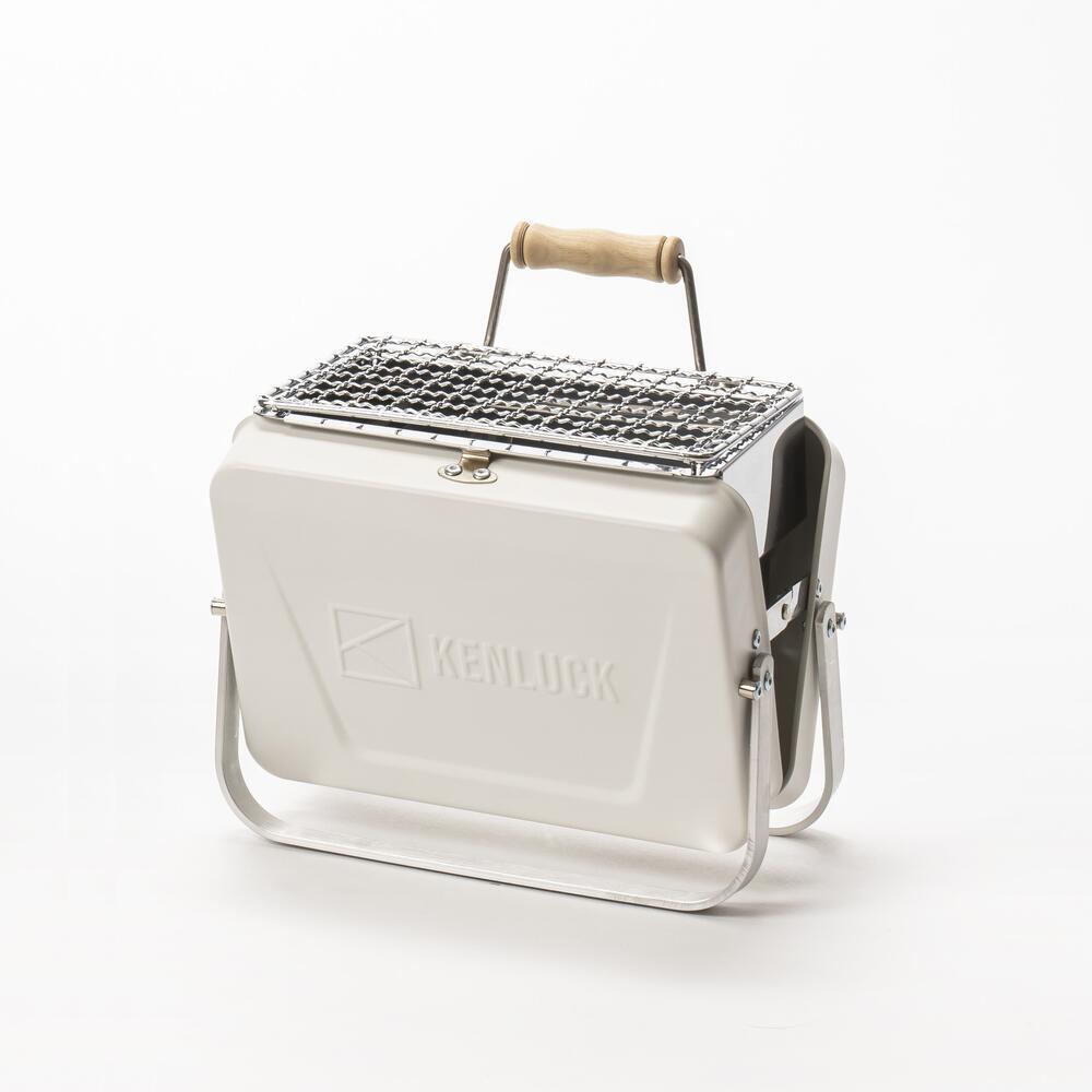 Kenluck MINI Grill / BBQ – Hammertone - ATHENA MATTE WHITE