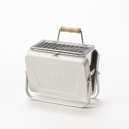 Kenluck MINI Grill / BBQ – Hammertone - ATHENA BLANC MAT