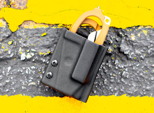 Étui Kydex Clip &amp; Carry : Leatherman Raptor Rescue - Noir