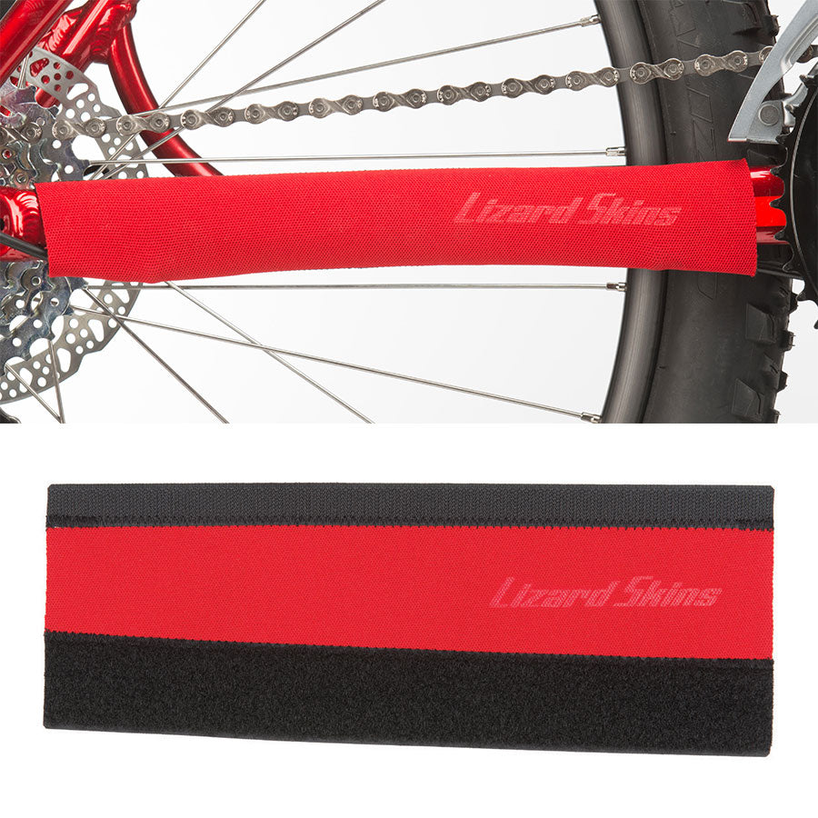 Lizard Skins - Small Neoprene Chainstay Protector - Red