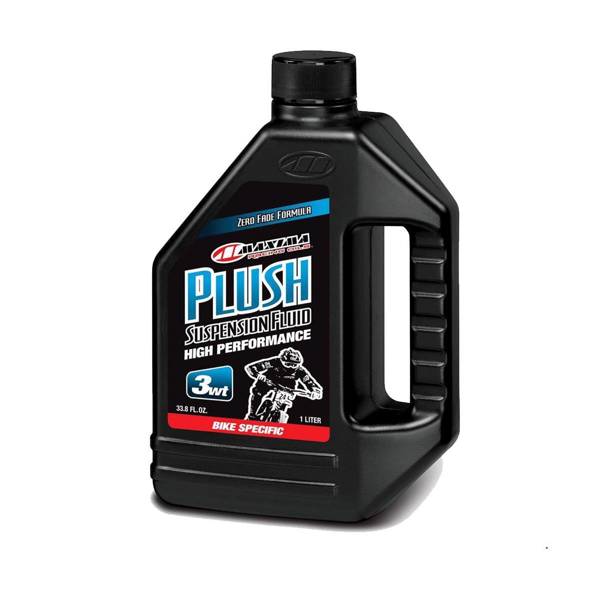 MAXIMA SUSPENSION OIL PLUSH, 3WT BOUTEILLE DE 1 LITRE - AMORTISSEUR ARRIÈRE/CHARGEUR