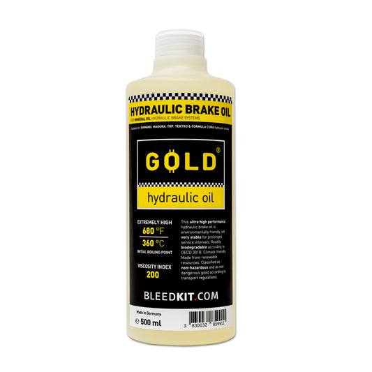BLEEDKIT FLUID GOLD HYDRAULIC OIL 500ML
