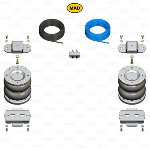 MAD Air Master Basic Suspension Kit FWD X250-X290 (mit Fahrgestellkabine)