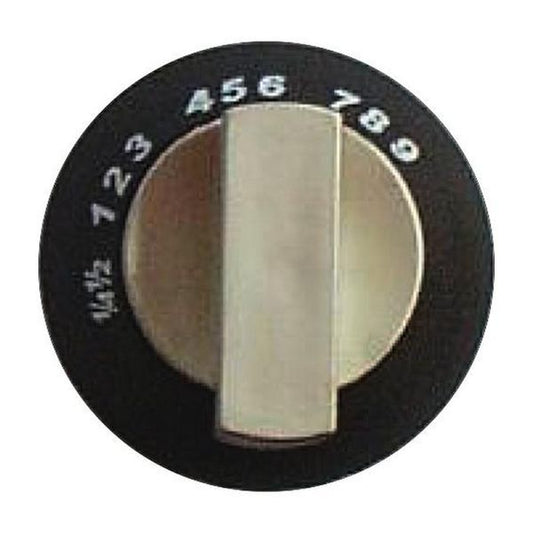 Thetford Ofenknopf Schwarz und Satin SPCC0595.SA für Enigma-Herde