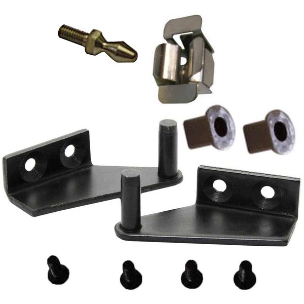 Thetford Enigma Oven Door Hinge, Stud & Catch Kit