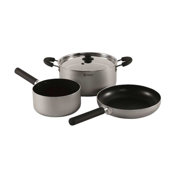 Outwell Feast Set L Aluminium mit Antihaftbeschichtung