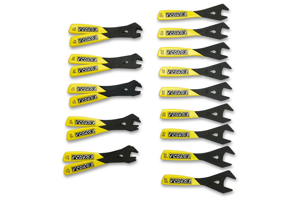 Pedro's CONE WRENCH SET - 19 PIECES