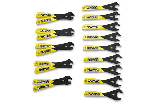 Pedro's CONE WRENCH SET - 19 PIECES