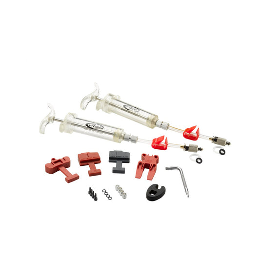 SRAM PRO BRAKE BLEED KIT (INCLUDES 2 SYRINGES/FITTINGS, BLEED BLOCKS, TORX TOOL, CROWFOOT, BLEEDING EDGE FITTING) - SRAM X0/ XX/ GUIDE/LEVEL/CODE/HYDROR/G2