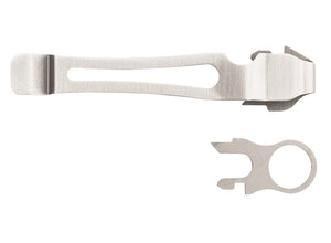 Leatherman Removable Pocket Clip & Quick Release Lanyard Ring - Stainless