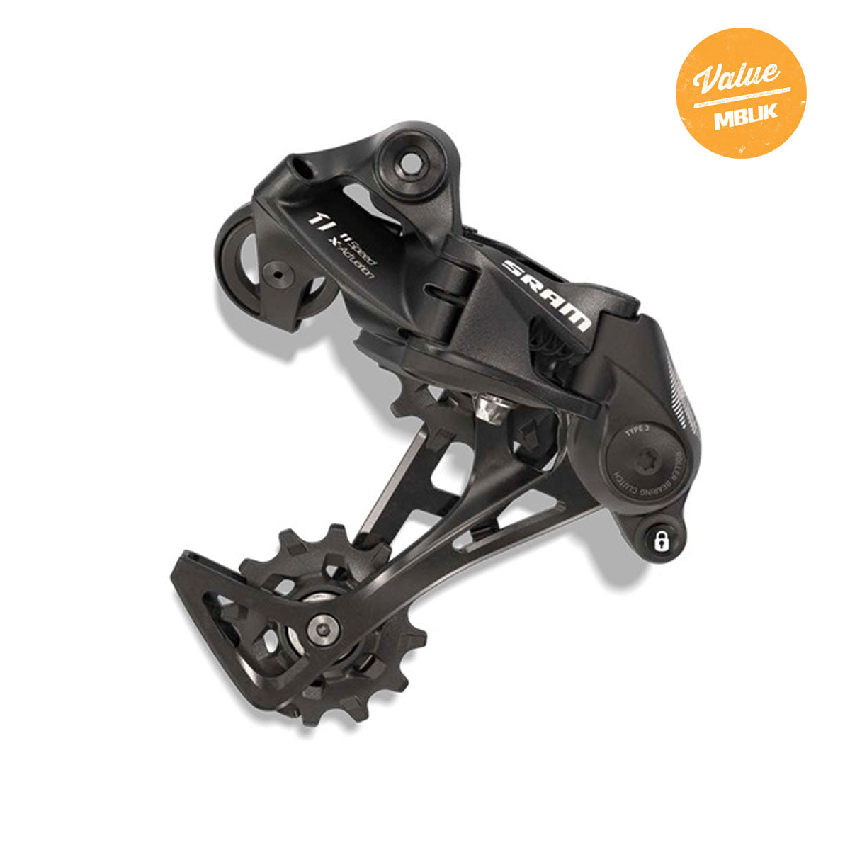 SRAM SCHALTWERK NX 1X11 GANG LANGER KÄFIG SCHWARZ