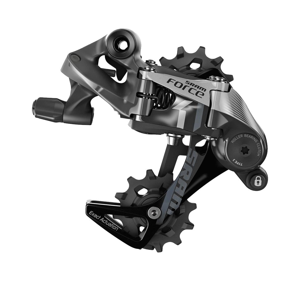 DÉRAILLEUR ARRIÈRE SRAM FORCE1 CAGE MOYENNE 11 VITESSES T3