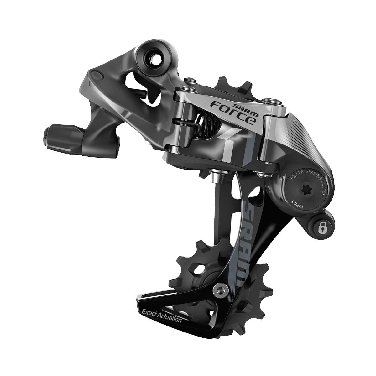 SRAM FORCE1 SCHALTWERK LANGER KÄFIG 11-GANG (FÜR 10-42) T3