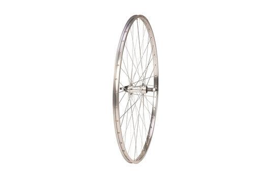 Roues Tru-build Roue arrière 27, jante en alliage, moyeu à visser en alliage, argent