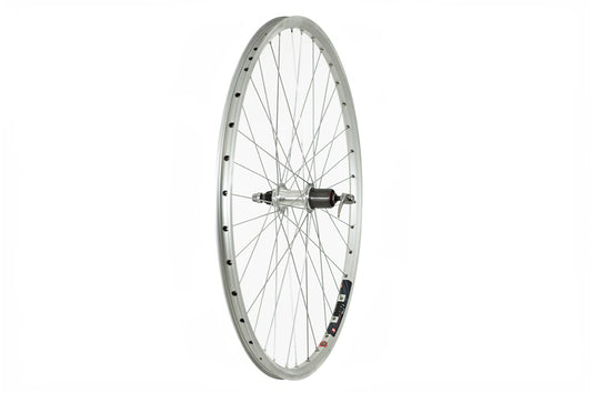 Tru-buildwheels Roue arrière 700C, jante Mach1 240, argent, moyeu de cassette 8/9 vitesses