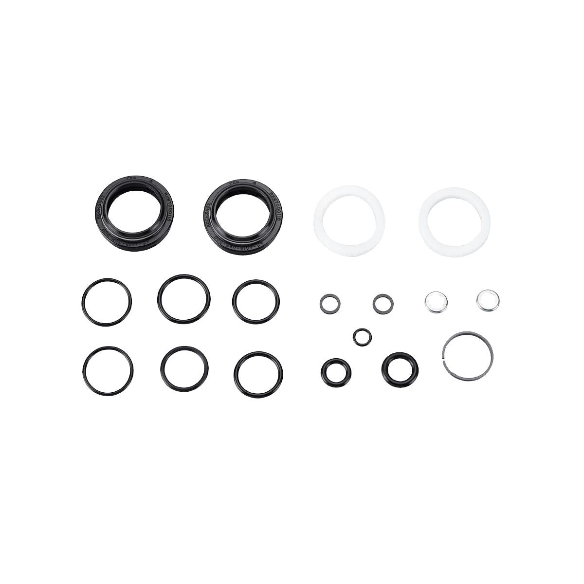 ROCKSHOX SERVICE - 200 HOUR/1 YEAR SERVICE KIT (INCLUDES DUST SEALS, FOAM RINGS, O-RING SEALS) - 30 GOLD AND SILVER (2018+)