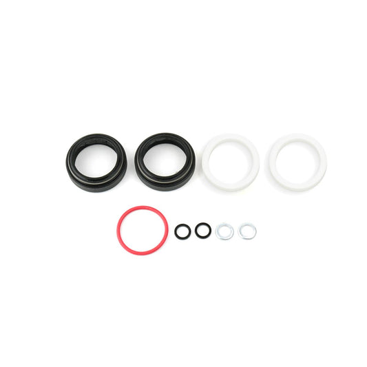 ROCKSHOX SPARE -  FORK DUST WIPER UPGRADE KIT - 30MM BLACK FLANGELESS LOW FRICTION SEALS (INCLUDES DUST WIPERS & 10MM FOAM RINGS) - JUDY SILVER/JUDY GOLD (BOOST™ FORKS)/RUDY 2021