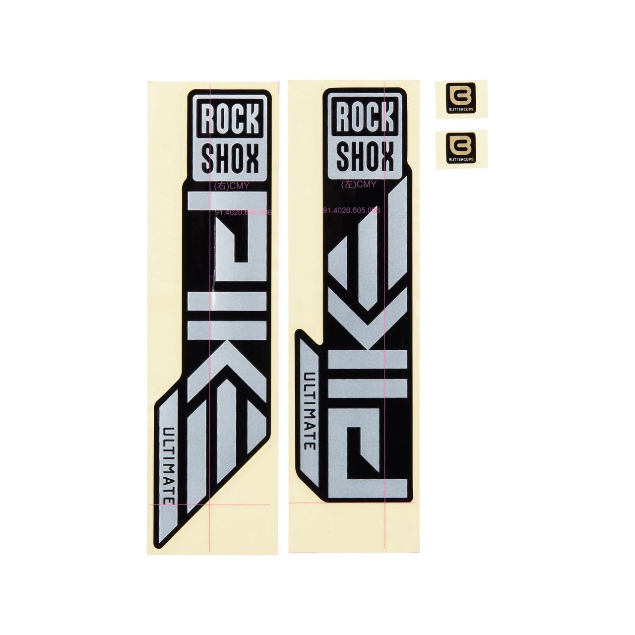 ROCKSHOX SPARE - FORK DECAL KIT - PIKE ULTIMATE 27/29 (2023+)