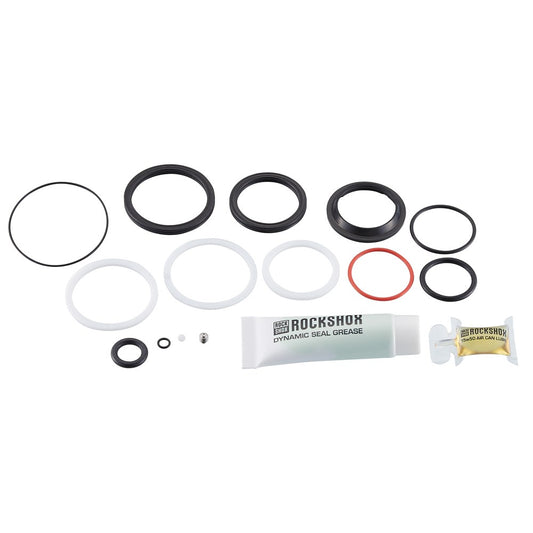 ROCKSHOX SERVICE - 200 HOUR/1 YEAR SERVICE KIT (INCLUDES AIR CAN SEALS, PISTON SEAL, GLIDE RINGS, IFP SEALS, RESERVOIR SEALS, THRU SHAFT PLUG, DYNAMIC SEAL GREASE) - TREK RE:AKTIV THRU (2017)