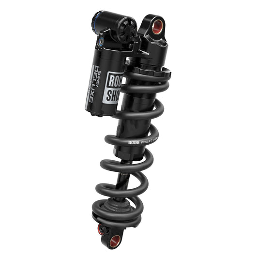 ROCKSHOX REAR SHOCK SUPER DELUXE ULTIMATE COIL DH RC2 - LINEARREB/LOWCOMP, ADJ HYDRAULIC BOTTOM OUT (SPRING SOLD SEPARATELY) STANDARD TRUNNION - B1