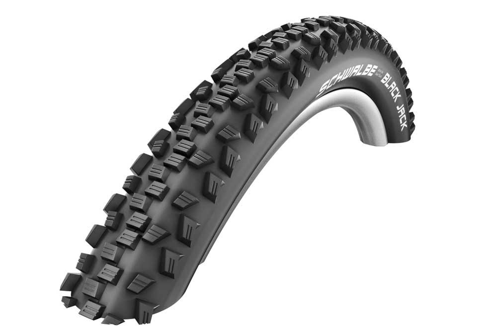 Schwalbe BLACK JACK K-Guard, weich, schwarz