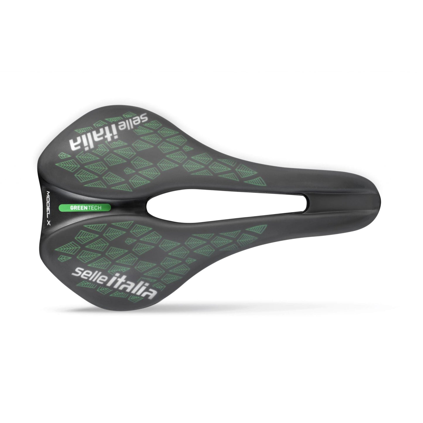 SELLE ITALIA MODEL-X GREEN SUPERFLOW LEAF EDITION SADDLE